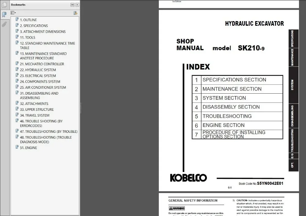 AutoEPC Kobelco Construction Machinery New Models Service Manuals 2019 13GB