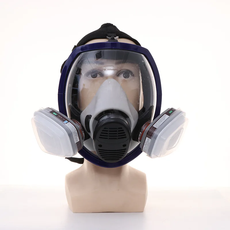 Gas Protective Cover Large Field of Vision Chemical Gas Industrial Dust Spray Paint Comprehensive Protective Mask