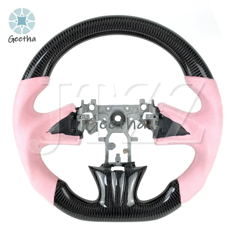 

For Infiniti G37 Q50Q50LQX50 QX55 Q60QX60 customized Forged carbon fibre Car Steering Wheel Automotive Interior 2013-2019