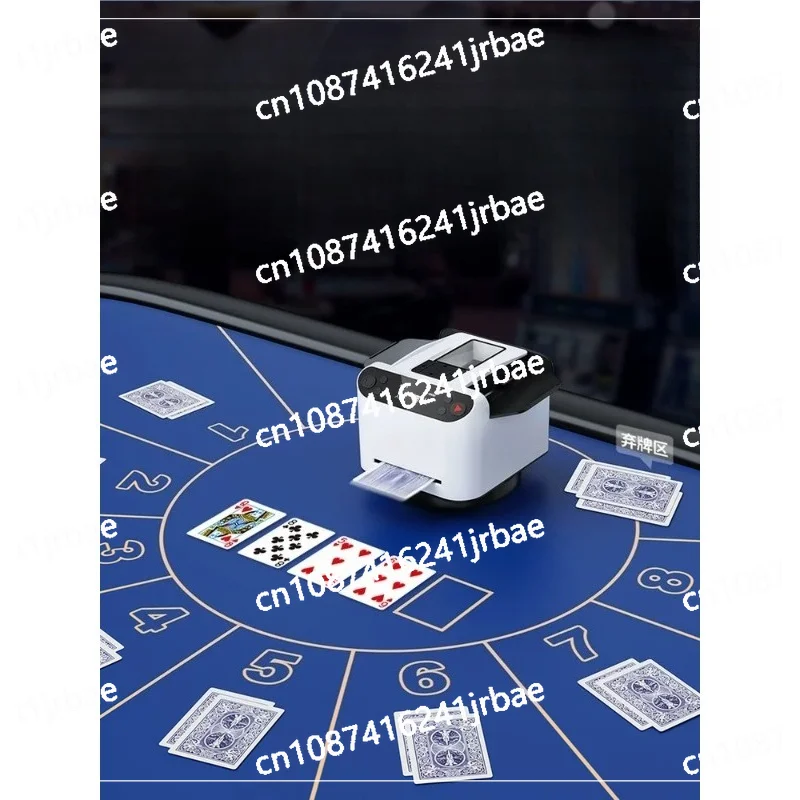 Dealing Device Playing Cards Fully Automatic Poker Dealer Dedicated Poker Texas Card Shuffling and Issuing All-in-One Machine