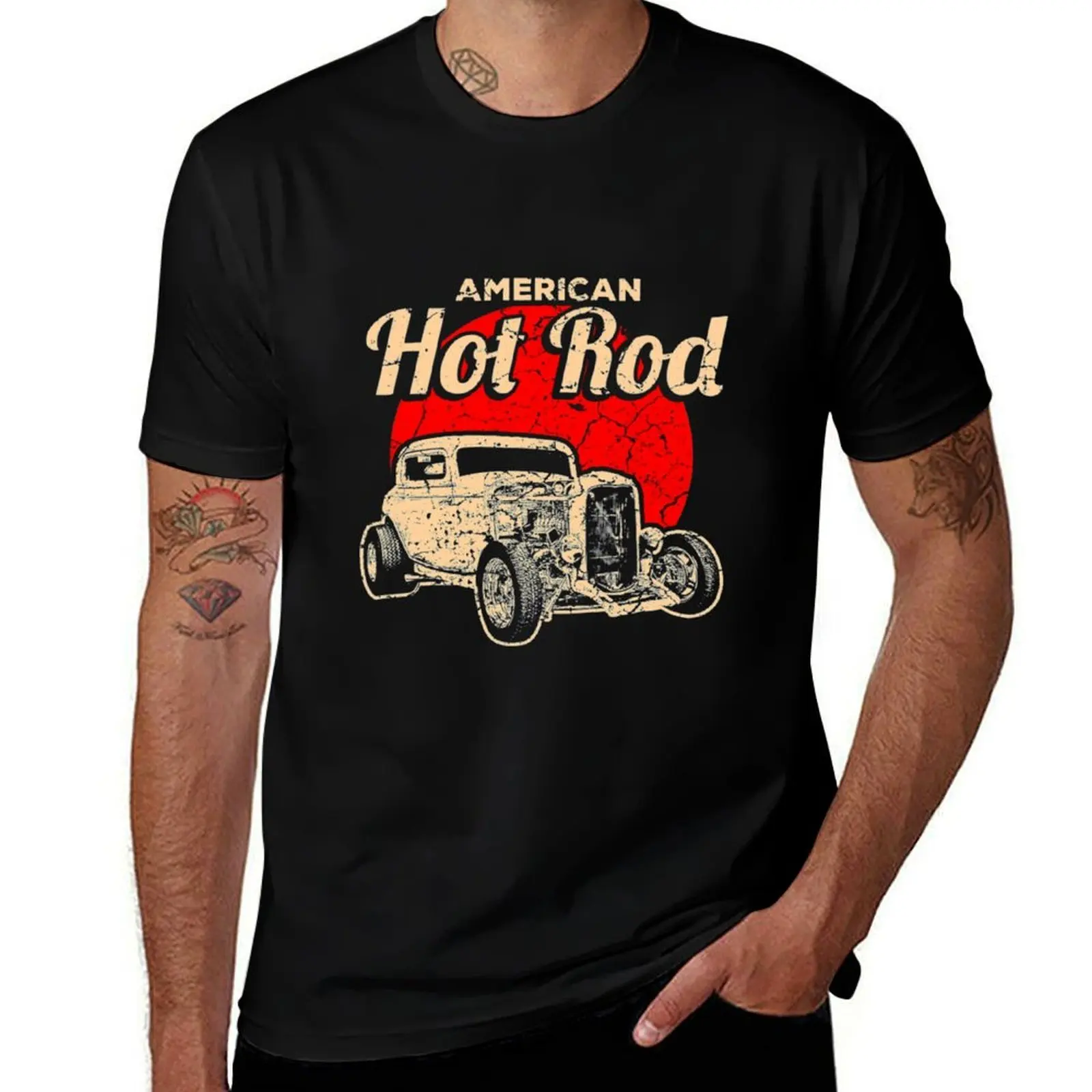 

Hot Rod American Hot Rod T-Shirt Lightweight Gym Training T-Shirt