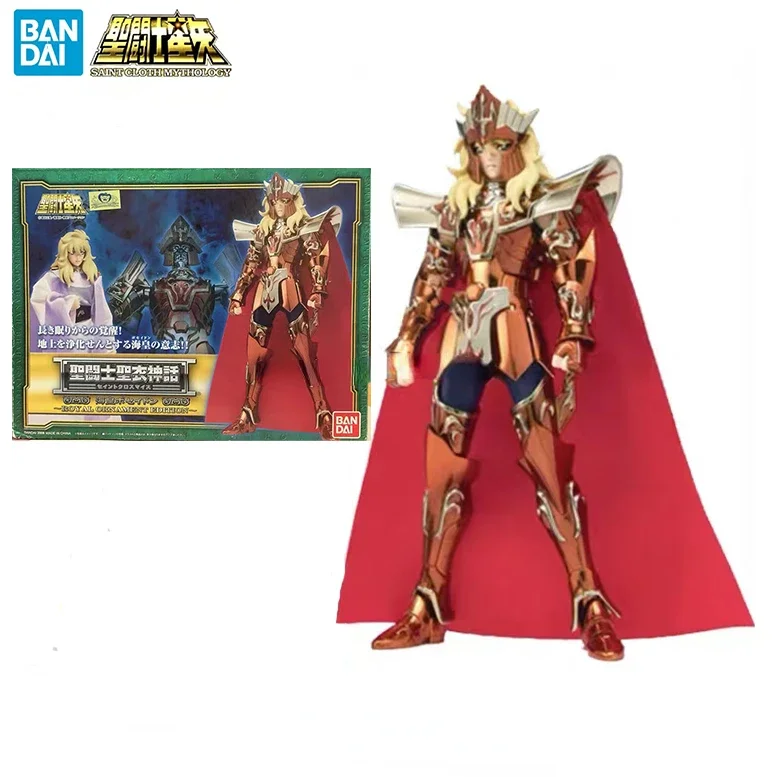 In Stock Bandai Saint Seiya Myth Cloth Poseidon Poseidon 1.0 Deluxe Edition Knight Anime Action Collection Character Model