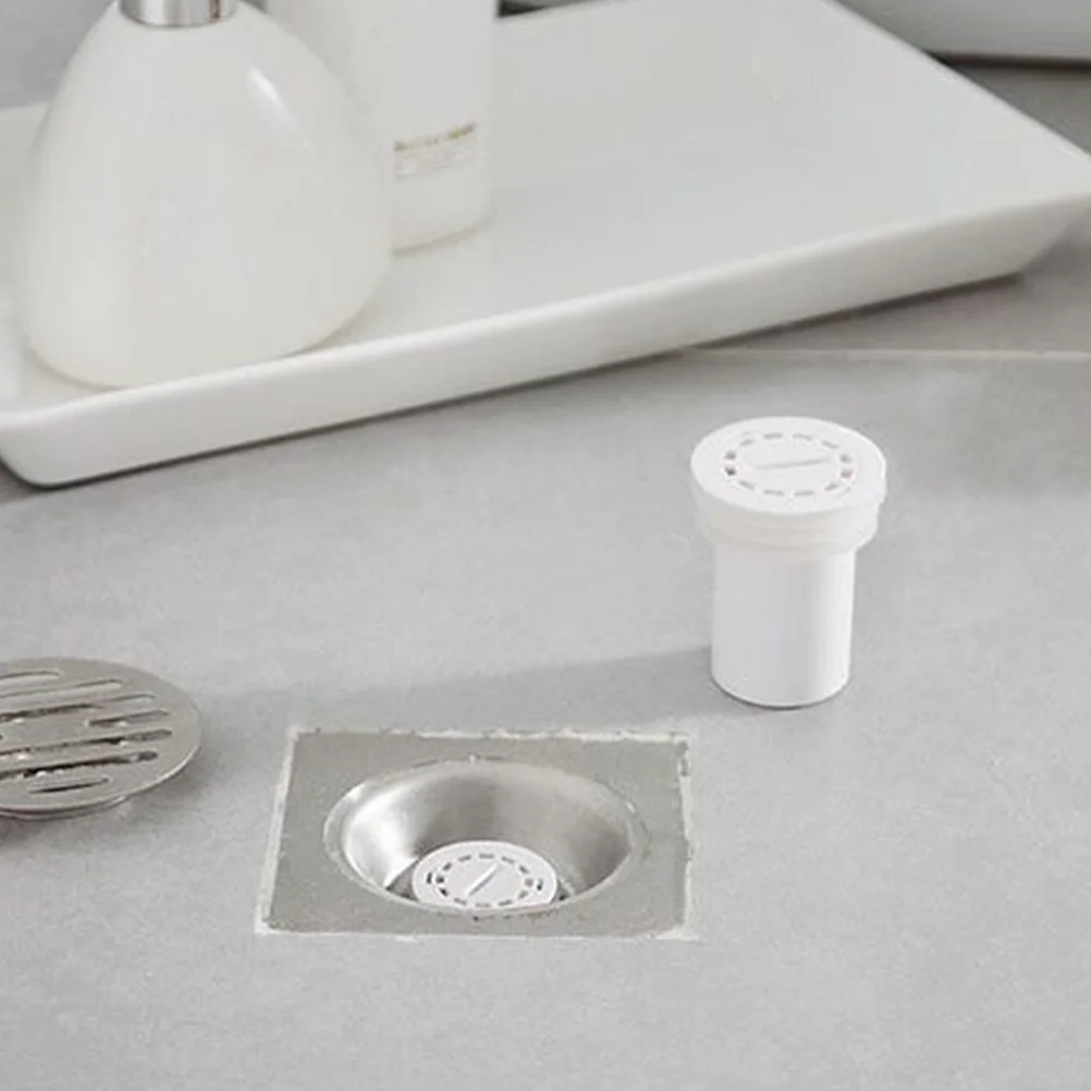 

Floor Drain Cover White Shower Floor Strainer Hair Stopper Catcher Leakage Hole Filter Trap Anti-Clogging Leakage Hole