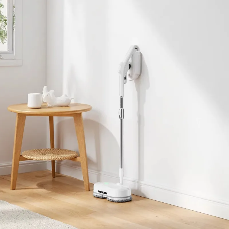 Factory Wholesale Wireless Floor Scrubber with Auto Water Spray and Sweeping Technology All-in-One Design Electric Mop