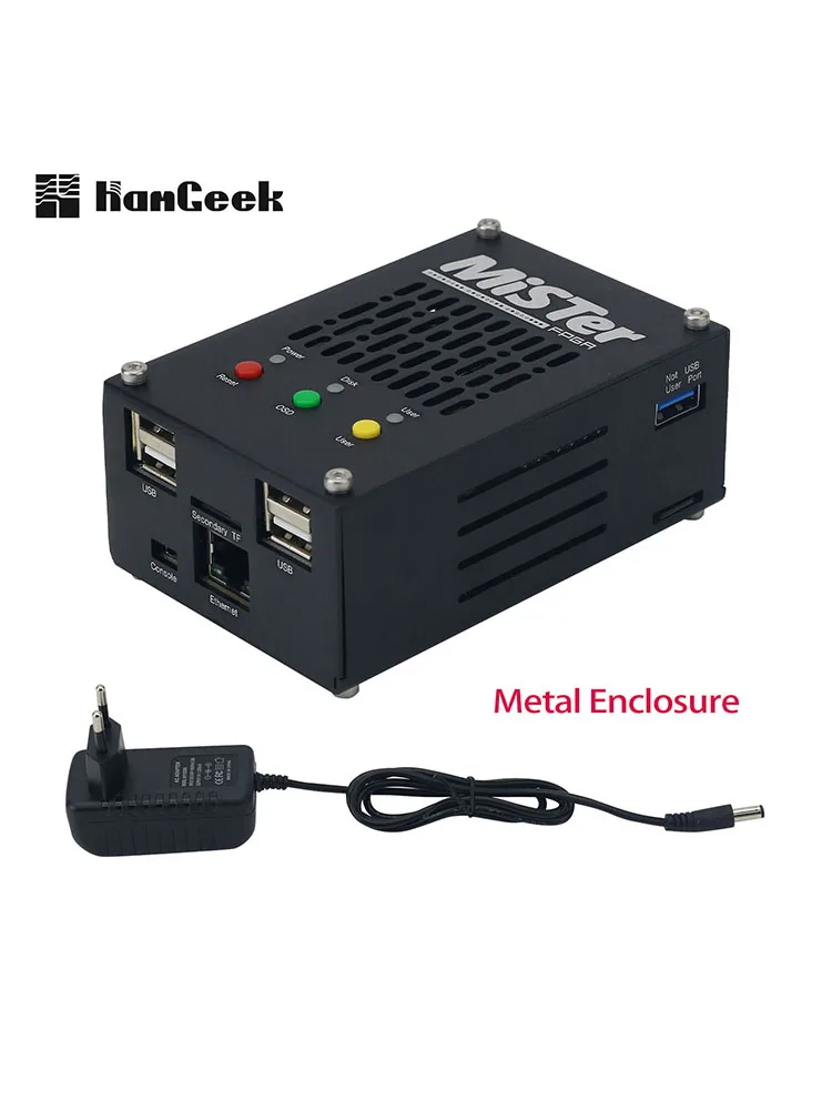 HamGeek metalen behuizing Open-source-Mister-gameconsole met Cyclone V SoC FPGA-ontwikkelbord en 32 GB TF-kaart - afbeelding 2