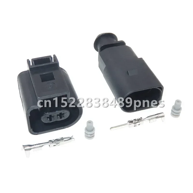 2 Pole 1.5mm 1J0973802 1J0973702 Auto Temp Sensor Socket Deflation Valve Connector Waterproof Electrical Wiring Harness Plug