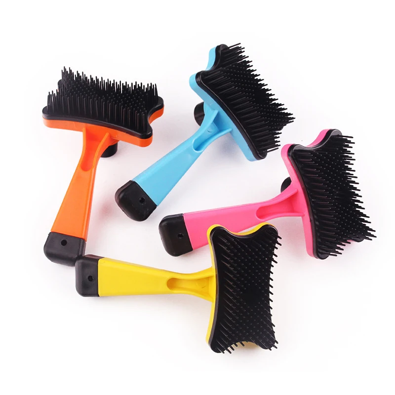 Cat Brush Pet Comb Hair Removes Dog Hair Comb for Cat Dog Grooming Hair Cleaner Cleaning Beauty Slicker Brush Pet Supplies