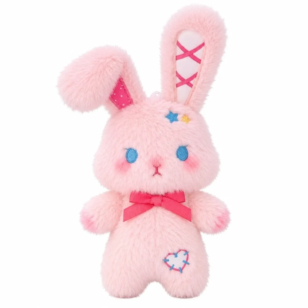 Soft Rabbit Plush Keychain Miniature Size Multi Colors Astrology Bunny Keychain Lightweight Exquisite Kawaii Plush Pendant