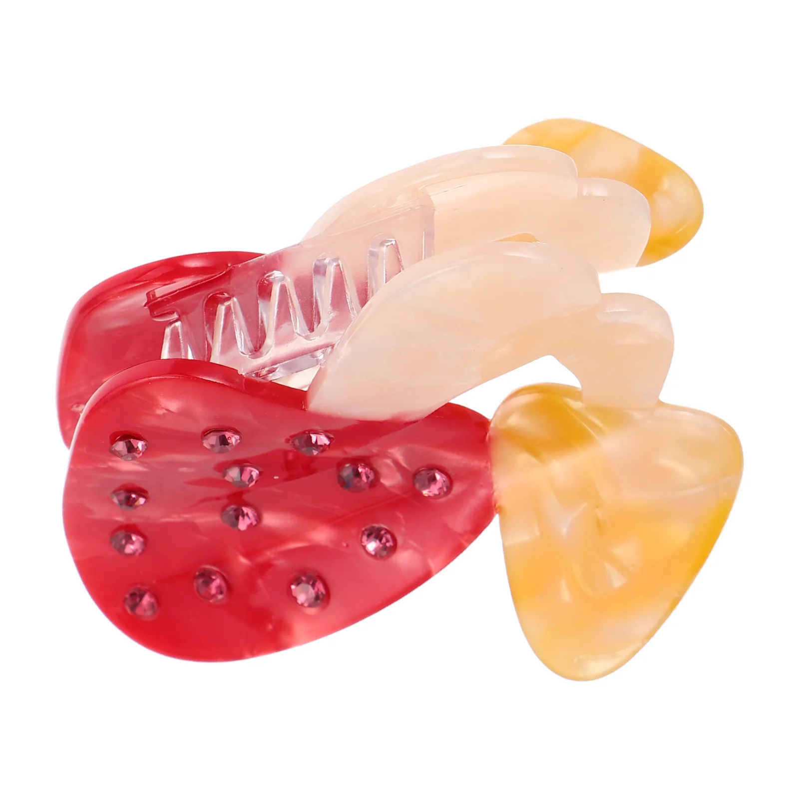 

Mushroom Acetate Claw Hair Clips Cute Women Cartoon Hair Claw Ponytails Updos Hairstyle Comfortable Versatile Acetate