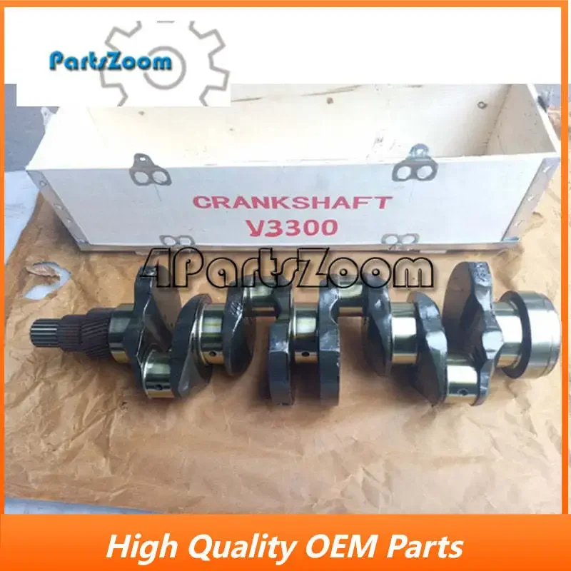 

NEW V3300T V3300 V3300DI Crankshaft For Kubota Engine Bobcat S250 Excavator part