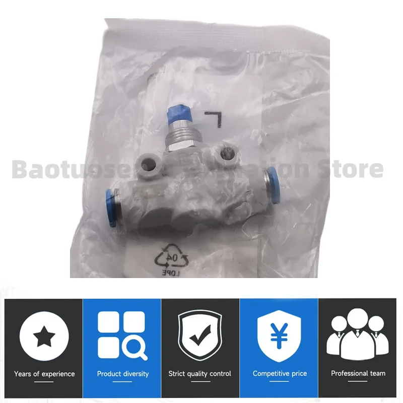 100% brand new original GR-QS-4 GR-QS-6 Direct-flow one-way throttle valve