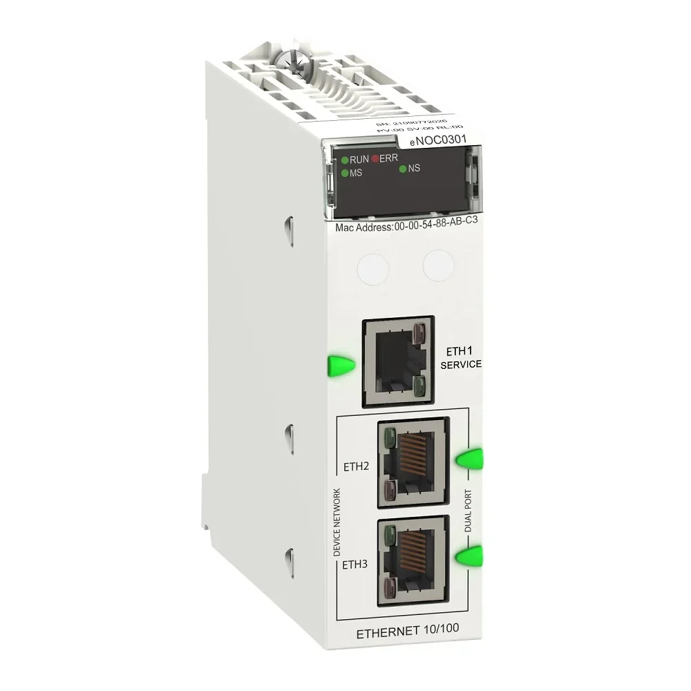 

В наличии Новый и оригинальный SCHNEI-DER BMENOC0301 сетевой модуль Modicon M580 Ethernet IP/Modbus TCP IP20 10BASE-T/100BASE-TX