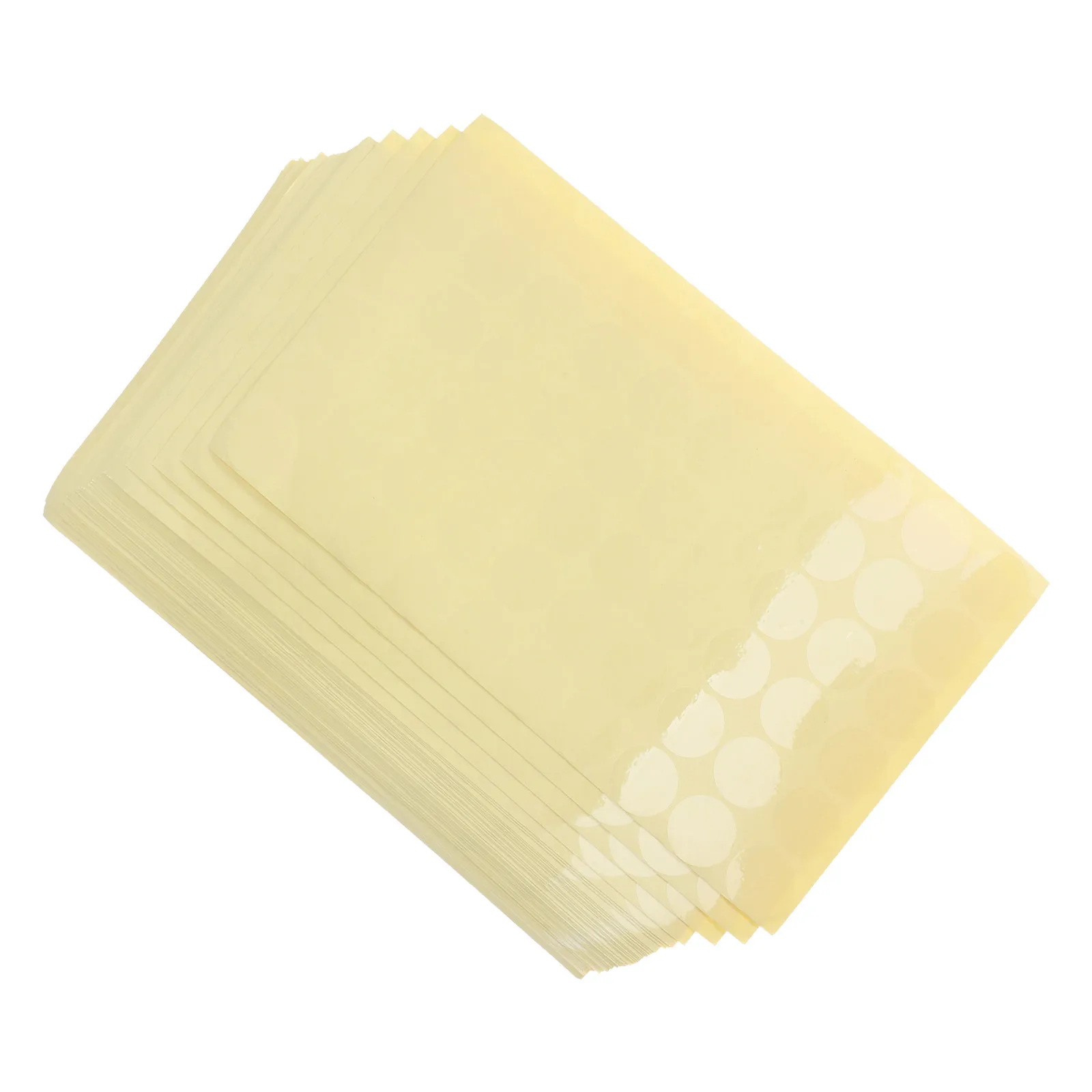 

84 Sheets Clear Circle Stickers for Sealing Envelope Package Dot Retail Seals Round