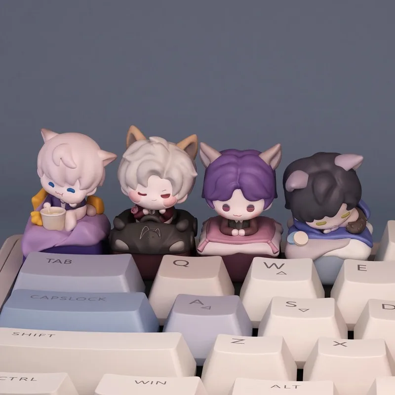 

Love with deep space keycaps Qin Che's tour around keycaps love with producer Qi Yu's keycaps mechanical keycaps