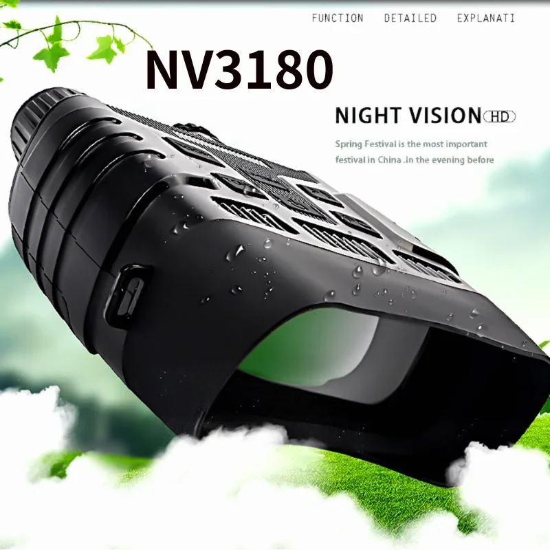 

NV3180 720P Infrared Digital Hunting Camera Video Recorder Night Vision Binoculars 2.31inch 4x Zoom Day and Night Video Goggles