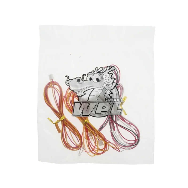 

Универсальный светодиодный комплект фар и задних фонарей WPL D12 D42 D64 D62 C74 для радиоуправляемых краулеров, пикапов и Jimny, запчасти для DIY-модернизации