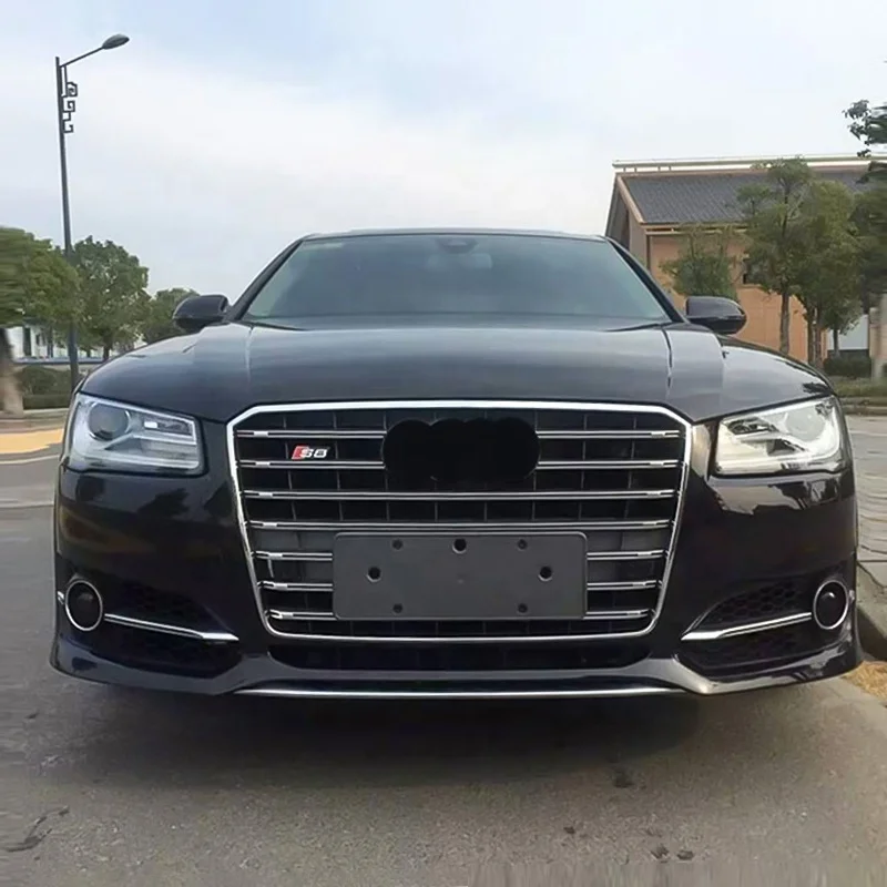 S8 For Audi Front Bumper With grill  for Audi S8 Car BodyKit for Audi S8 Car bumper 2011 2012 2013 2014 2015 2016 2017