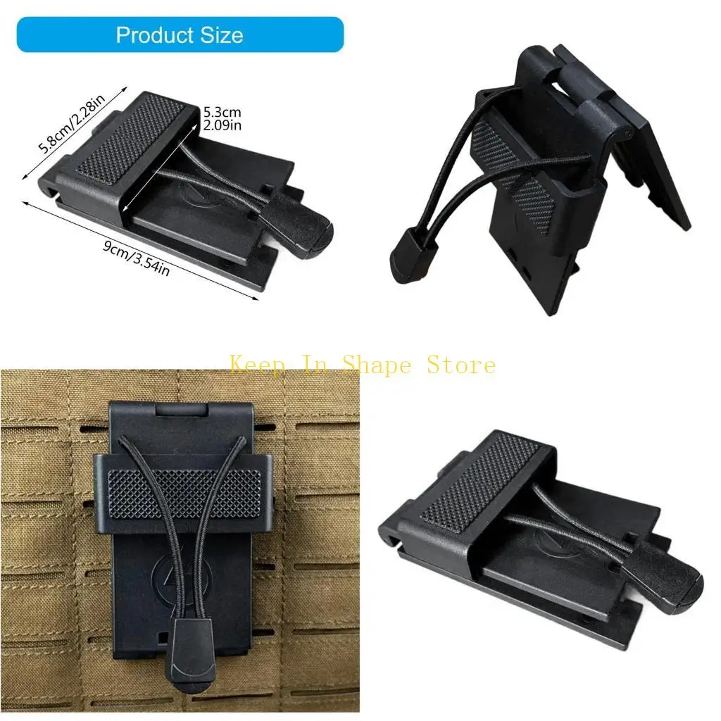 U1JC Interphone Belt Bag Waist Intercom Storage Pouches for Outdoor Camping