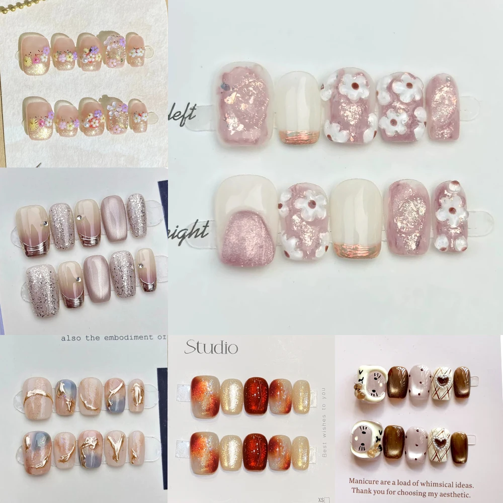 10-pecas-de-unhas-posticas-curtas-quadradas-artesanais-com-efeito-olho-de-gato-e-flores-pequenas-cobertura-total-estilo-bailarina-prontas-para-usar-pontas-de-unha-para-manicure