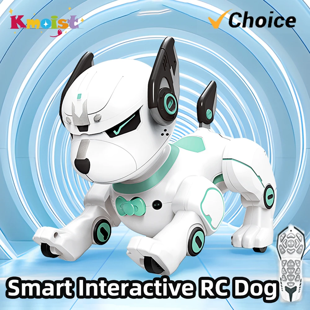 Interativo Robótico RC Pet Robot Toy Dog, Smart Interactive Música, Handstand, Siga-Me, Programação Bionic, Acrobacia, Infrared Radio Control