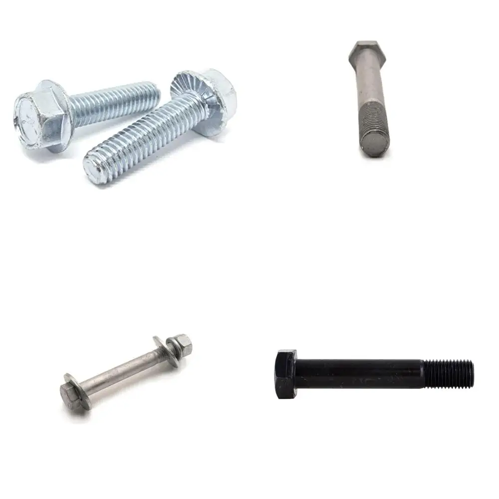 

(100 шт.) 3/8-16x1 класс 5, зубчатые шестигранные фланцевые болты, винты UNC, грубая полная резьба, цинк, прозрачный