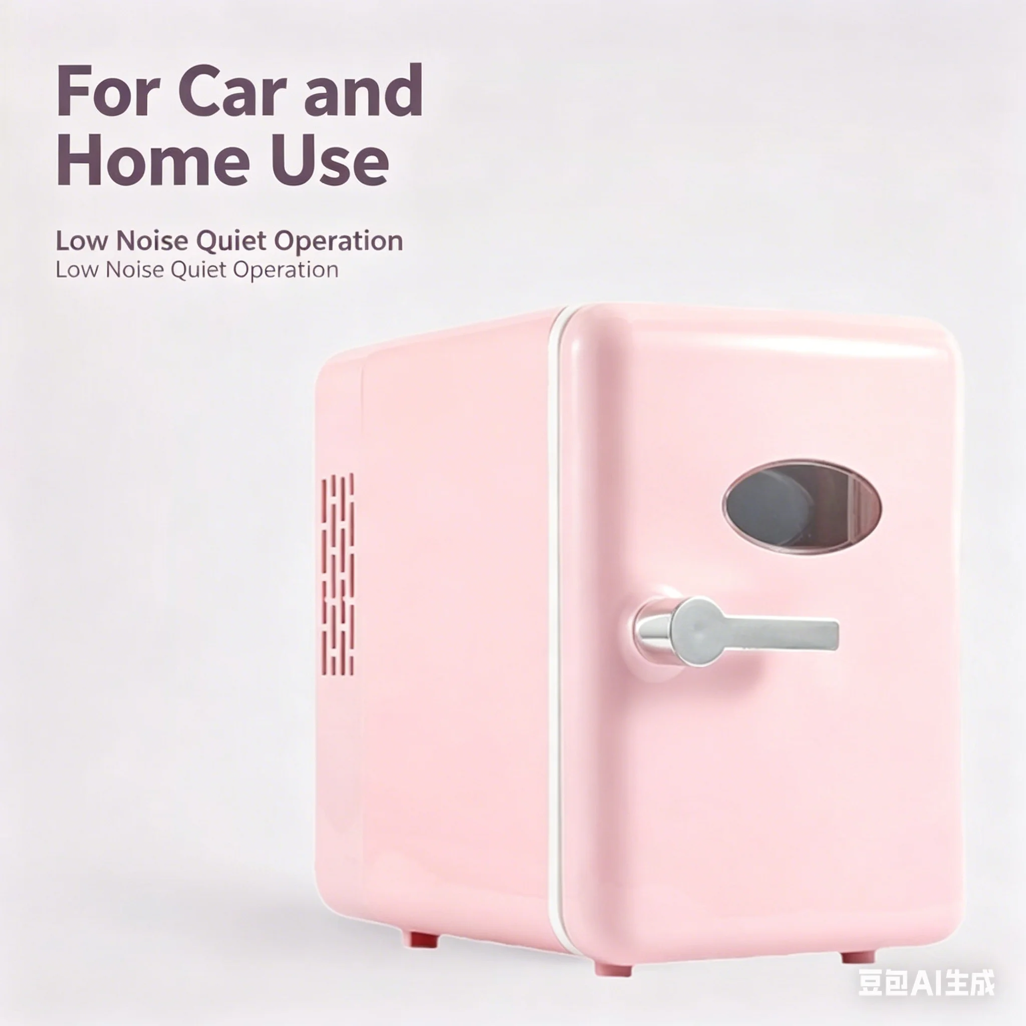 

Портативный мини-холодильник 4 л для автомобиля и дома, для косметики, полупроводниковый, для улицы, доставка поштучно