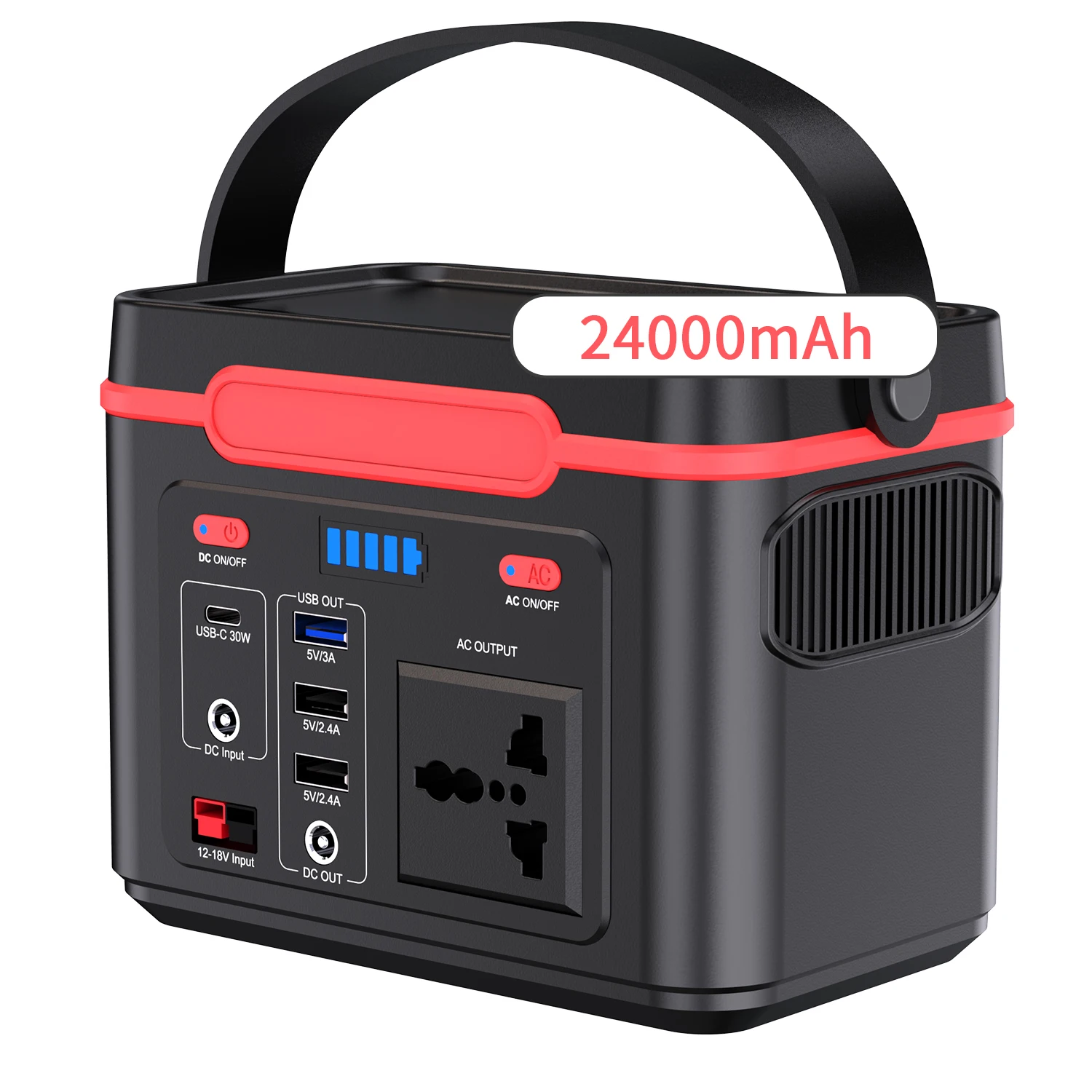 100W Energy Storage Power Supply Outdoor Mobile Power Supply 220V Outdoor Standby Portable Emergency Start Power Supply