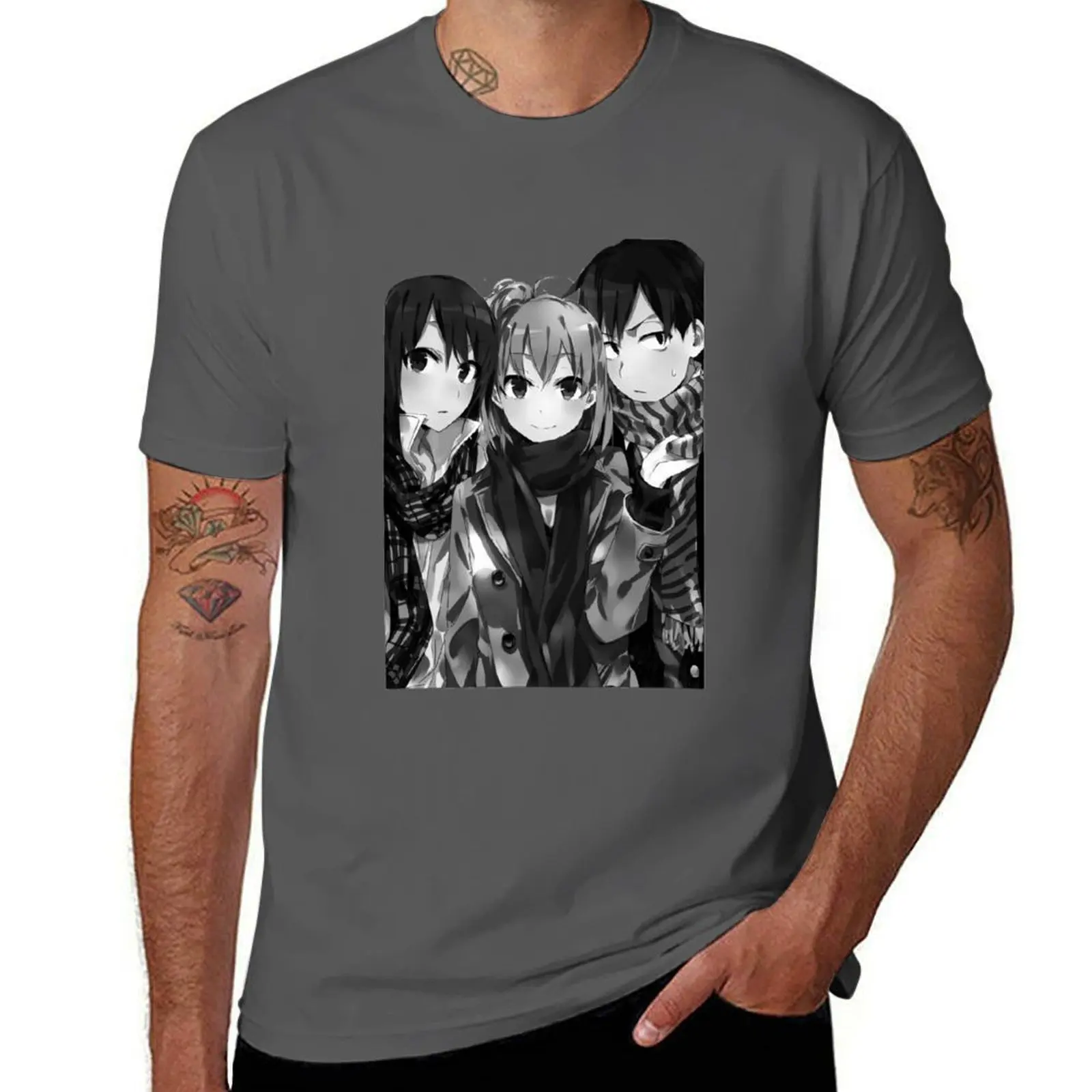 

Oregairu Friendship T-Shirt Minimalist Casual Short Sleeve Top