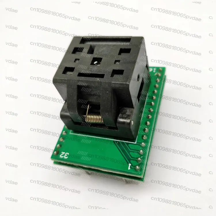 QFN32 Double-layer Board Test Socket 0.5 Pitch 5*5IC Socket QFN32 Programming Socket