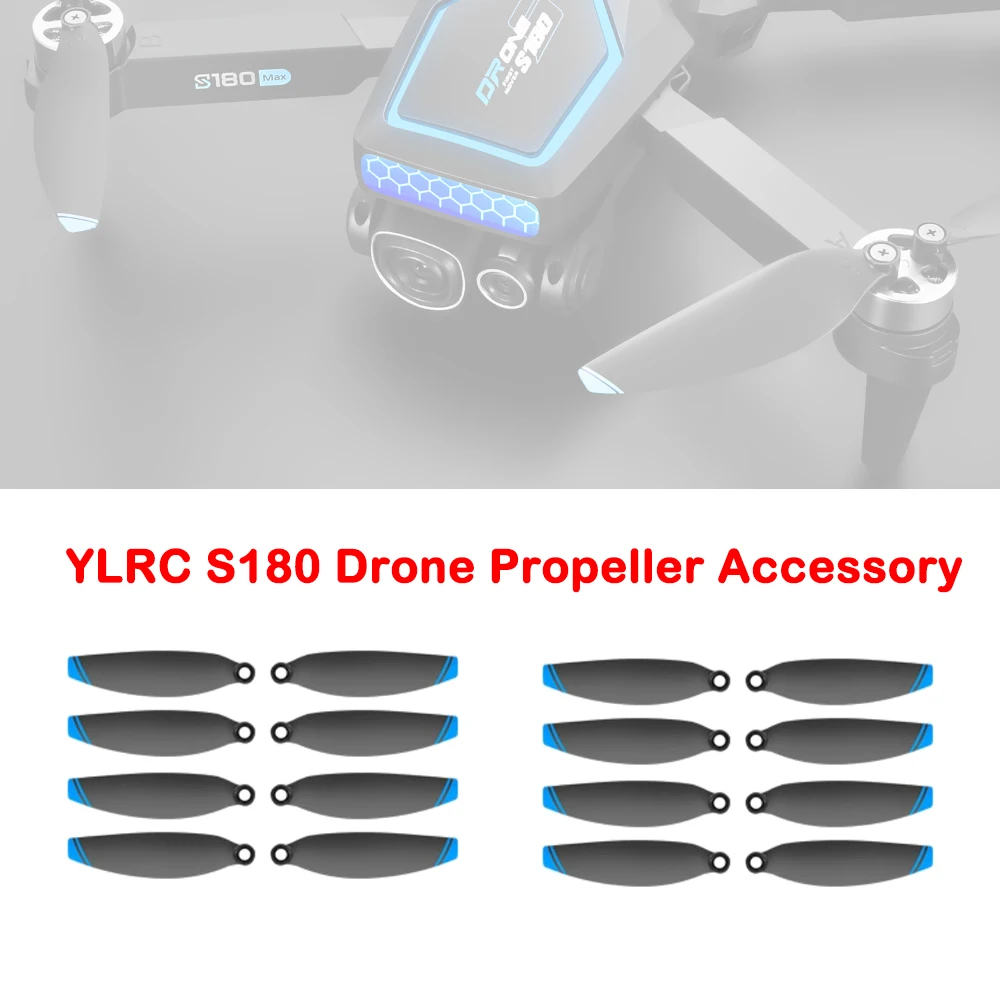 YLRC S180 Drone Original Propeller Spare Part S180 Wing Blade Maple Leaf Part Accessory 8PCS/Set