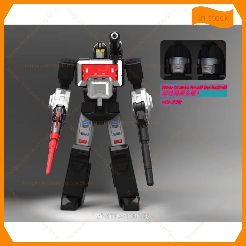 In Stock: Transforming Toys X Society Sensor Dark Black MX-27B X Transbots MP Scale