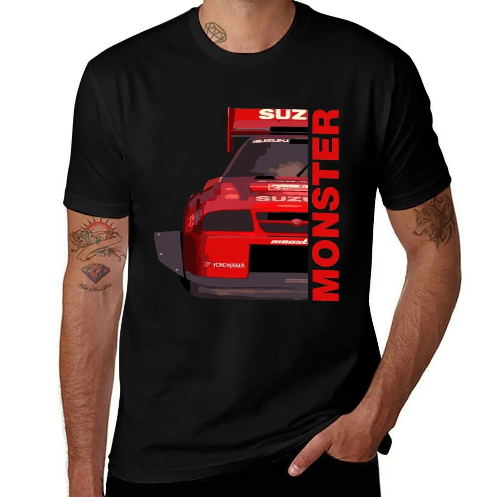 

Monster - Escudo Pikes Peak T-Shirt funny gifts affliction shirts oversized compression shirt men