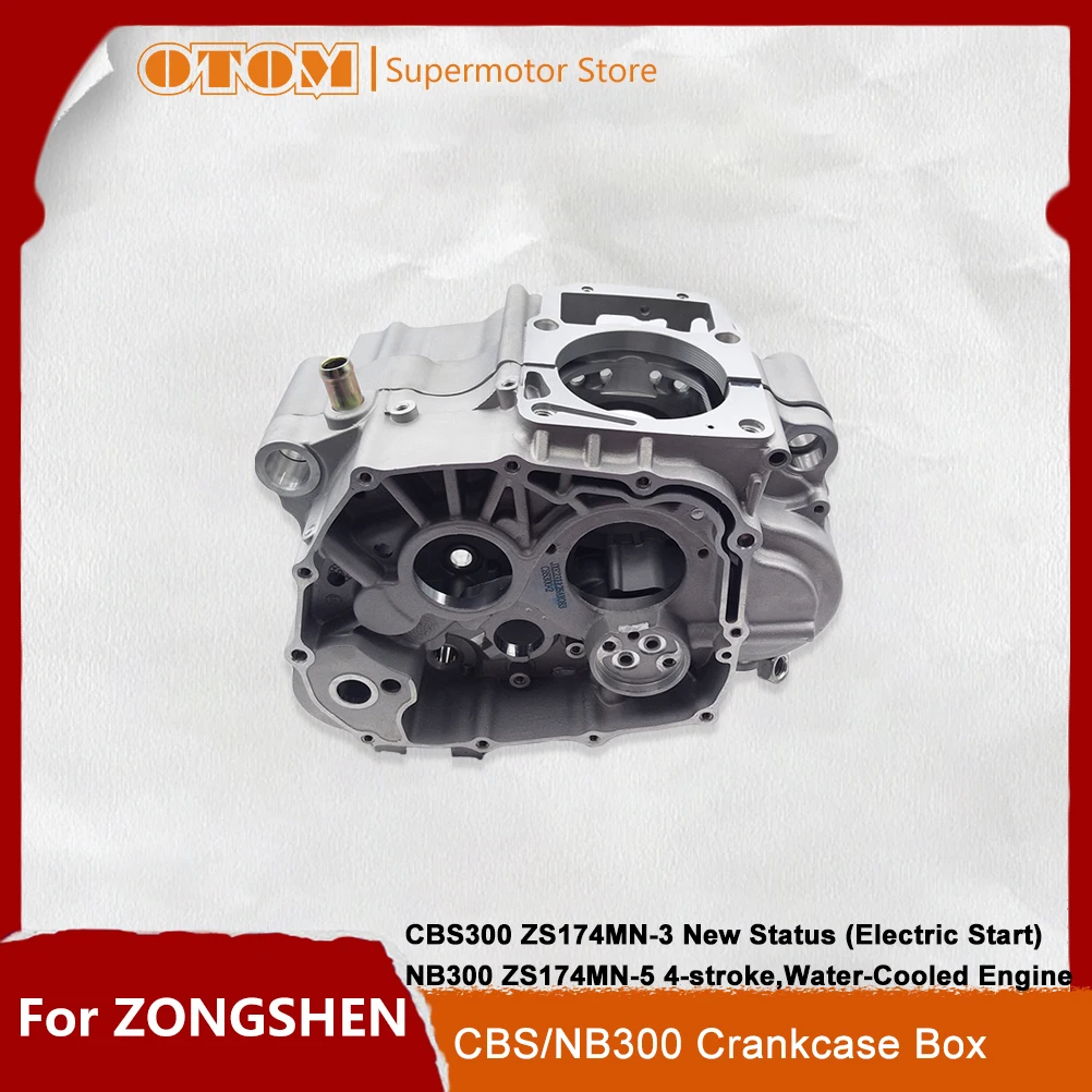 

Аксессуары для мотоциклов, левый и правый картер, средняя коробка, боковой картер для ZONGSHEN ZS174MN-3 CBS300 ZS174MN-5 NB300 Dirt Bikes