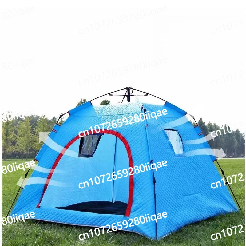 Tent Heavy Duty 300D Oxford Windproof and Shelter 2-3 People Winter Camping Outdoor Equipment