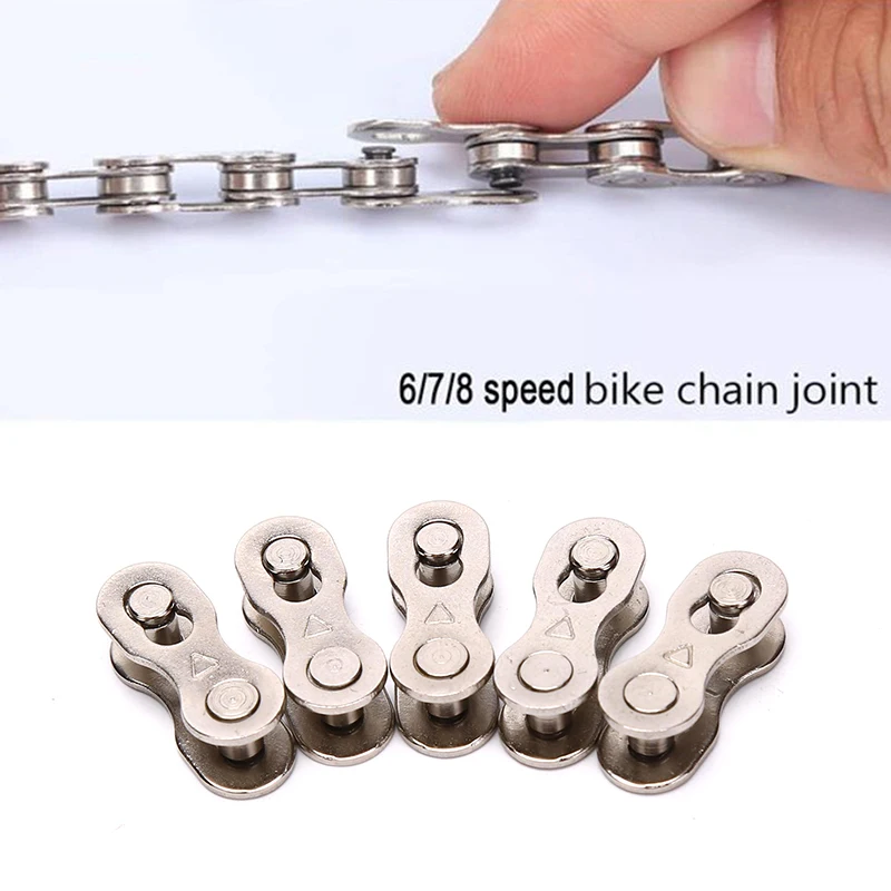 5 Pair Bicycle Bike Chain Master Link Joint Connector For 6/7/8/9/10/11 Speeds For Road Mountain Bicycle Accessories