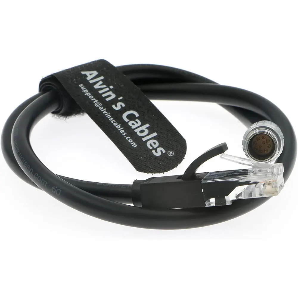 Alvin's Cables 10 Pin Male to RJ45 Ethernet Cable for ARRI Alexa Mini LF| LF| Mini| SXT Camera 54cm|21.3inches