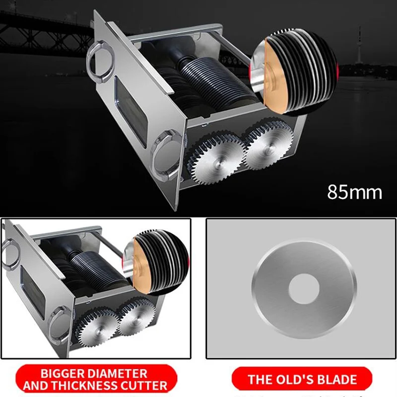 Fully Automatic Meat Cutter Slicer Commercial Multifunction Two In One Cut meat Vegetables Shredded