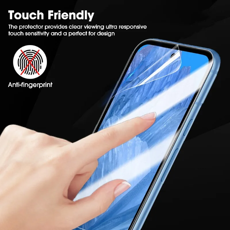 5-1Pcs Clear Soft Hydrogel Film For Google Pixel 8A Full Cover Anti-scratch Screen Protector For Pixel 8A Not Tempered Glass
