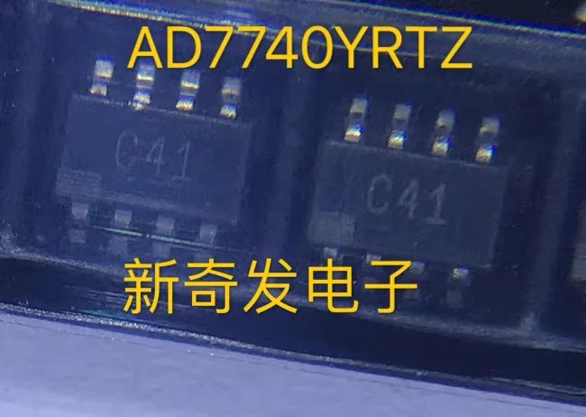 10 ~ 20 stks/partij AD7740YRTZ AD7740 C41 SOT23-8 100% Originele gratis verzending