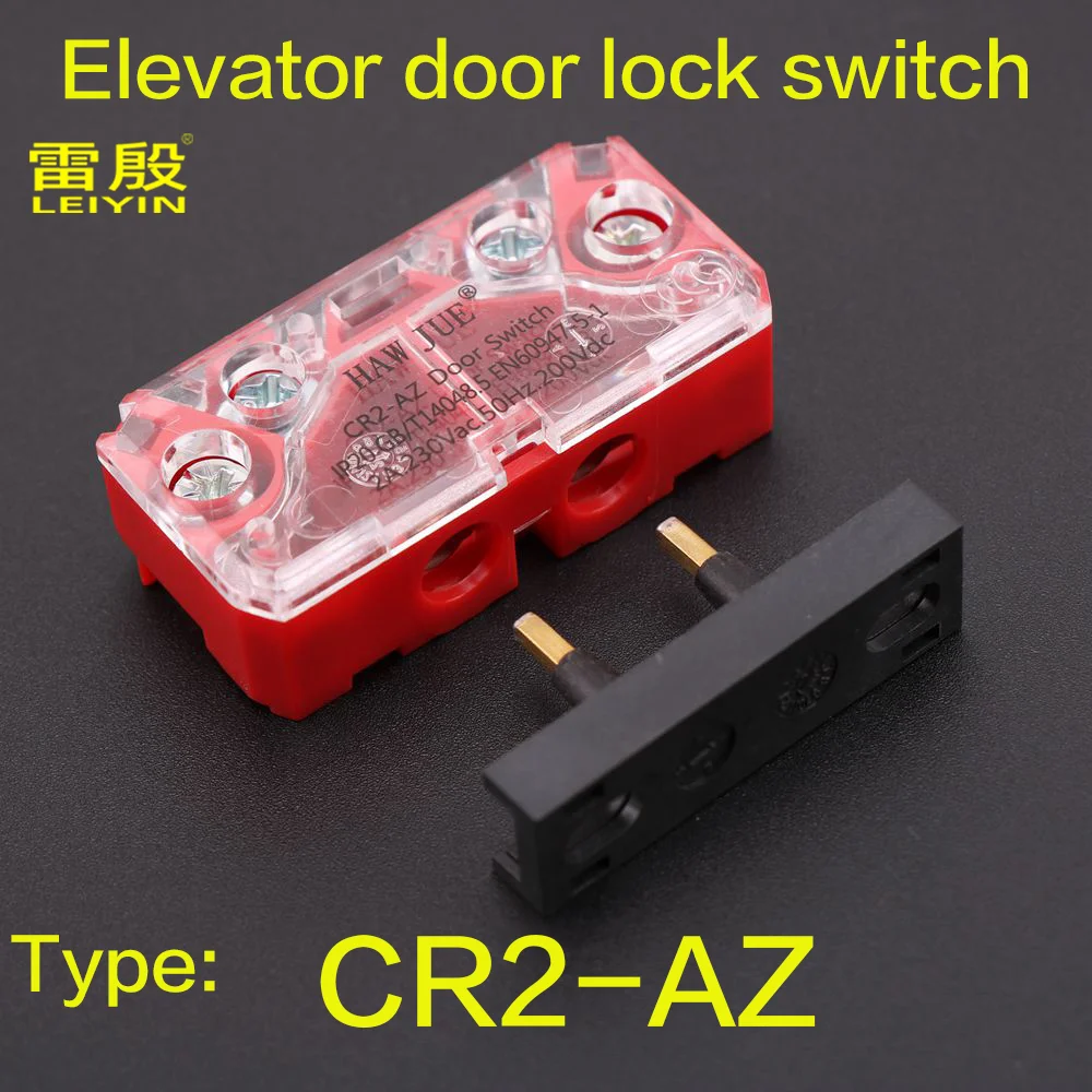 1pcs Elevator Parts Main auxiliary door locks Contact hall switch CR2-AZ Applicable to AZ-061 LD31A Red shell