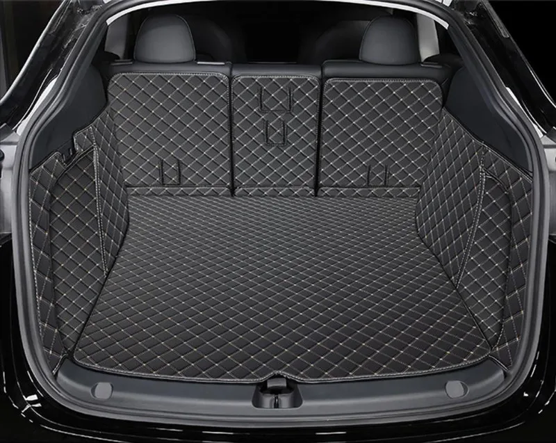 Top quality! Special car trunk mats for Mercedes Benz EQS 450 SUV 5 seats 2023 2024 cargo liner boot carpets cover,Free shipping