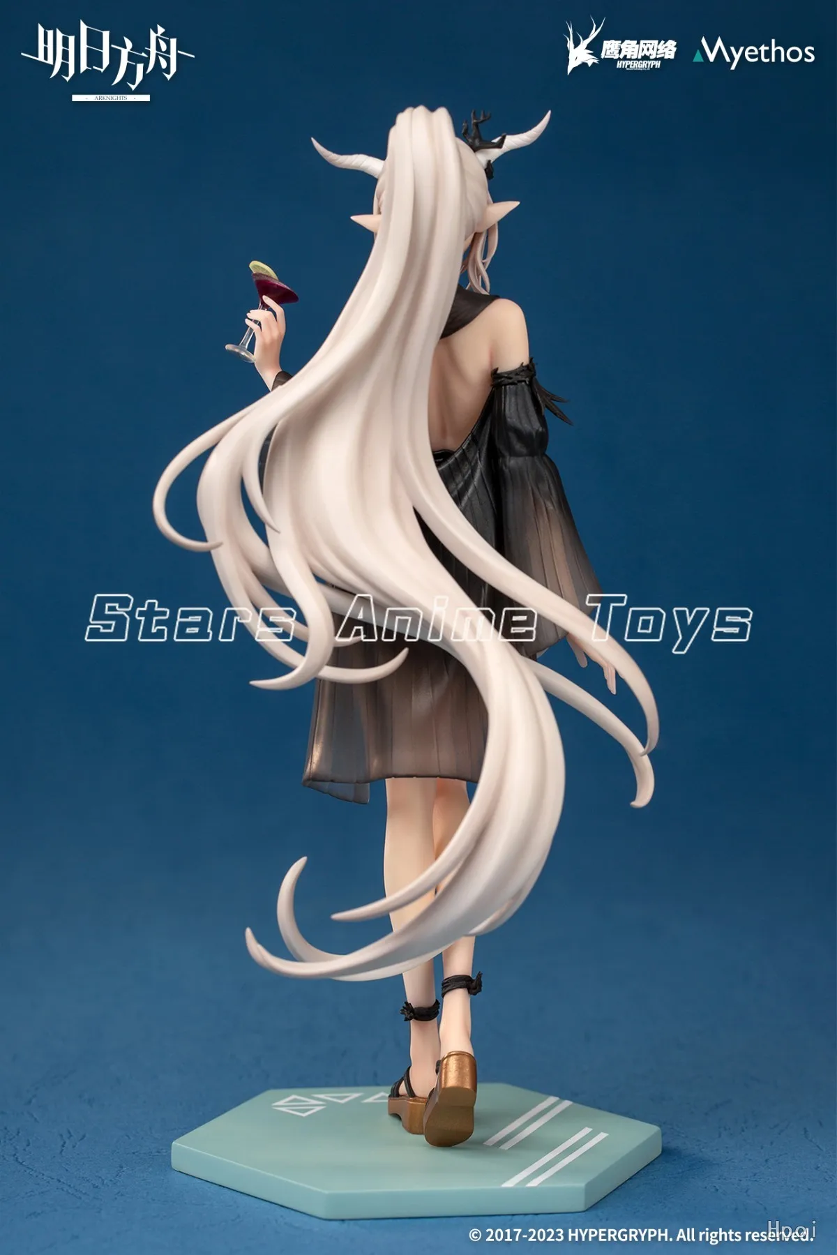 

Original Myethos Gift Series Arknights Shining Summer PVC Animation Figure Collection Toys Model