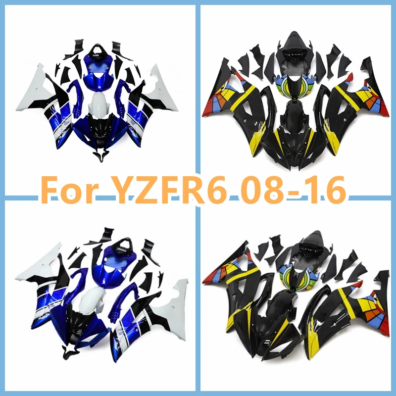 

Fit for 2012 2013 2014 2015 2016 YZFR6 Fairing Kit YAMAHA YZF600 R6 2008 2009 2010 2011 08-16 YZF R6 ZXMT Body Rebuild Set