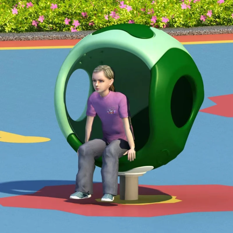 الترفيه في الهواء الطلق ركوب الأطفال حديقة دوارة ملعب في الهواء الطلق