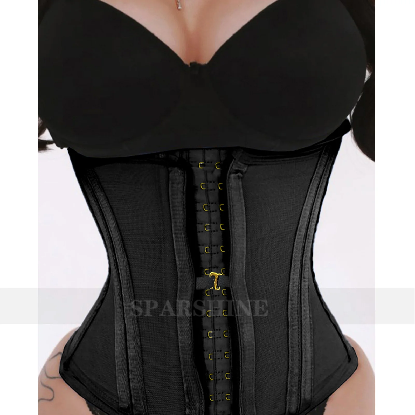 High Elastic Body Shaper Waist Trainer Tummy Control High Compression Shaping Corset Colombian Girdles Slimming Belt Shapewear