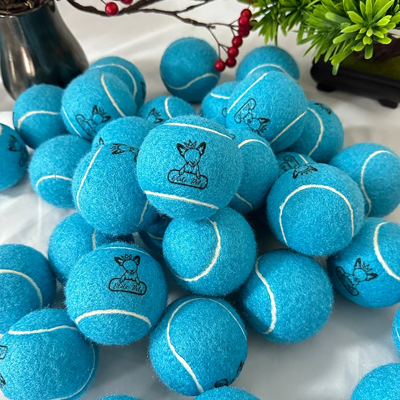 Pet Toys, Custom Designed Tennis Balls, Pet Chew Toys, Dog Play Sports Tennis Balls