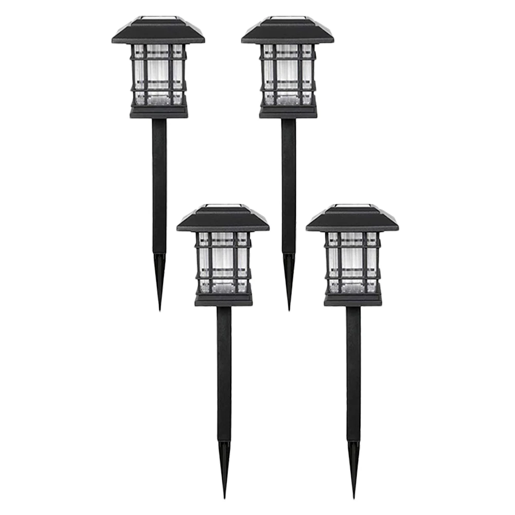 

Plastic Solar Yard Lights Waterproof Outdoor Decor L Pathway Light Charging Long Lasting Durable High Quality