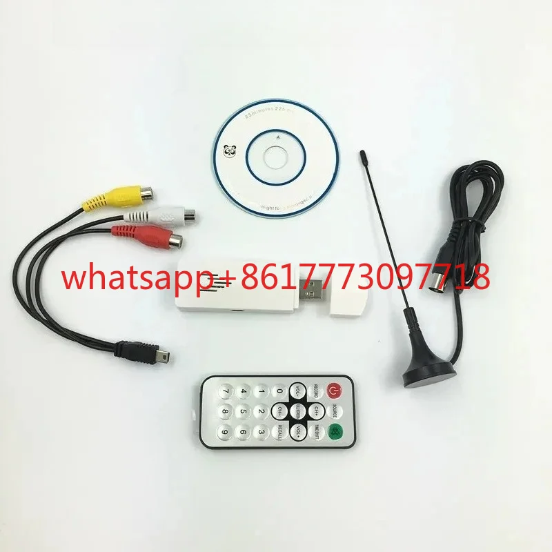 USB TV card/collection box, computer can be used as a TV, laptop can be plugged into cable to watch TV, supports WIN10