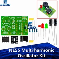 555 Multi harmonic Oscillator Kit NE555 Non Steady State Circuit Double Flash Lamp Electronic Manufacturing Parts