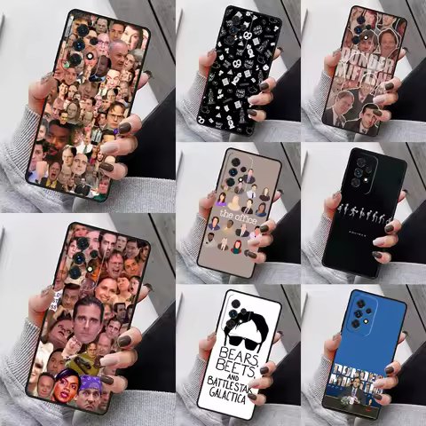 The Office Phone Case For Samsung Galaxy S23 S21 S20 FE S24 S22 Ultra Note20 S10 S9 S8 Plus A40 A52 A12 A13 A53